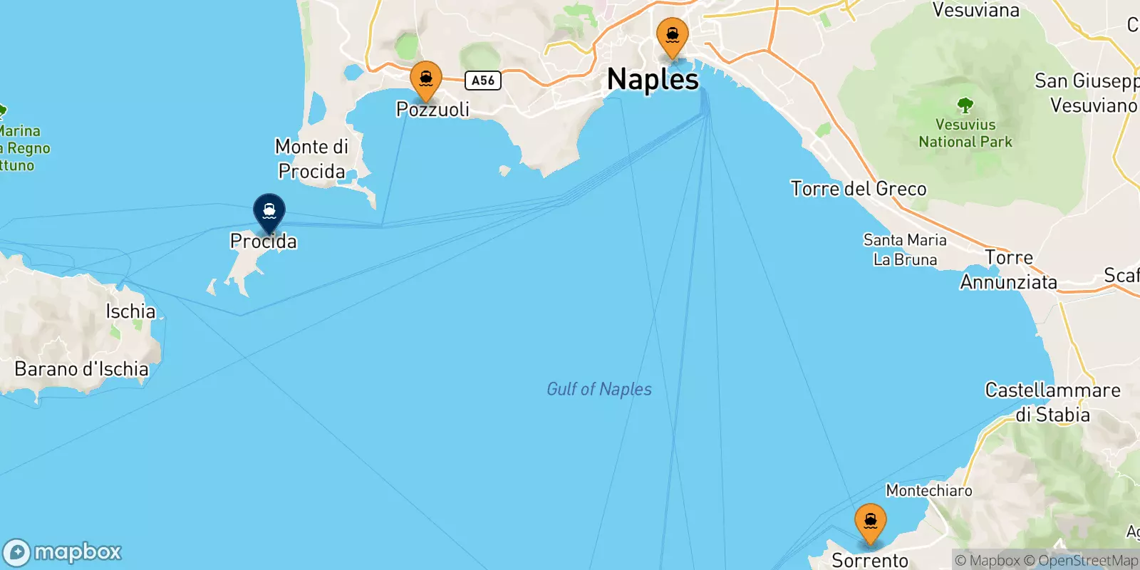 Ferries de Italia a Procida