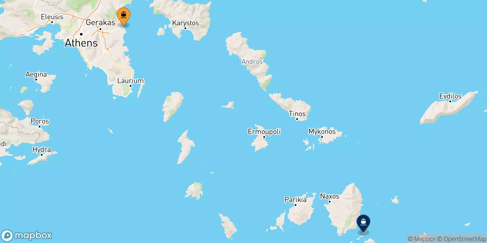 Ferries de Rafina a Koufonissi