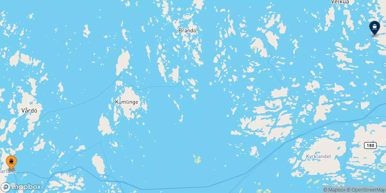 Ferries de Islas Aland a Naantali